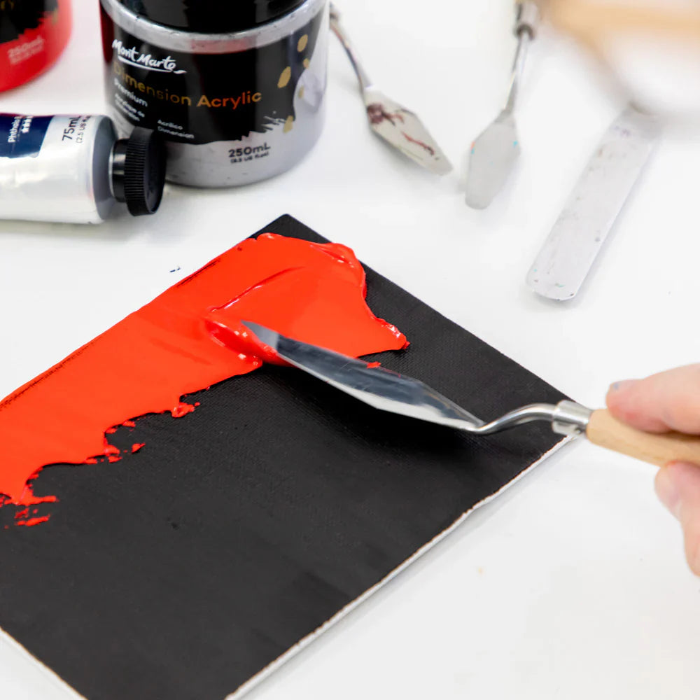 Dimension Acrylic Premium 250ml - Brilliant Red - Mont Marte - Glowish
