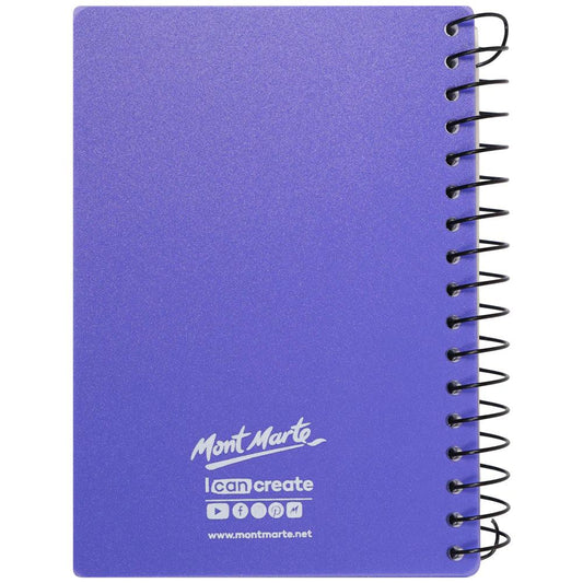 Visual Art Diary Signature A5 120 Pages 110gsm - Mont Marte - Glowish