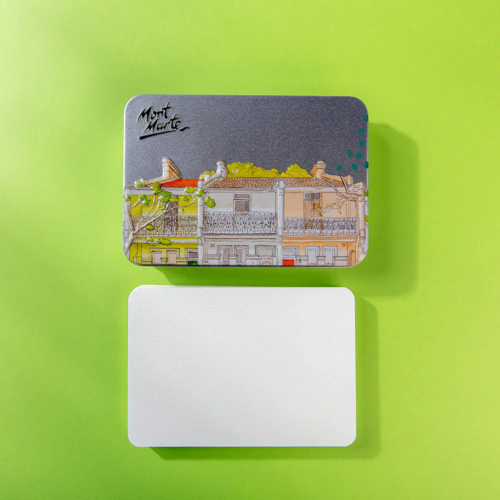 Watercolour Postcards Premium 300gsm 24 Cards 15.2 x 10.2cm (6 x 4in) Mont Marte - Glowish