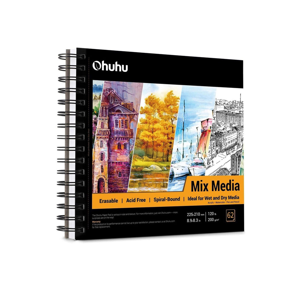 Ohuhu Mix Media Pad 8.9x8.3 FSC Certified overview