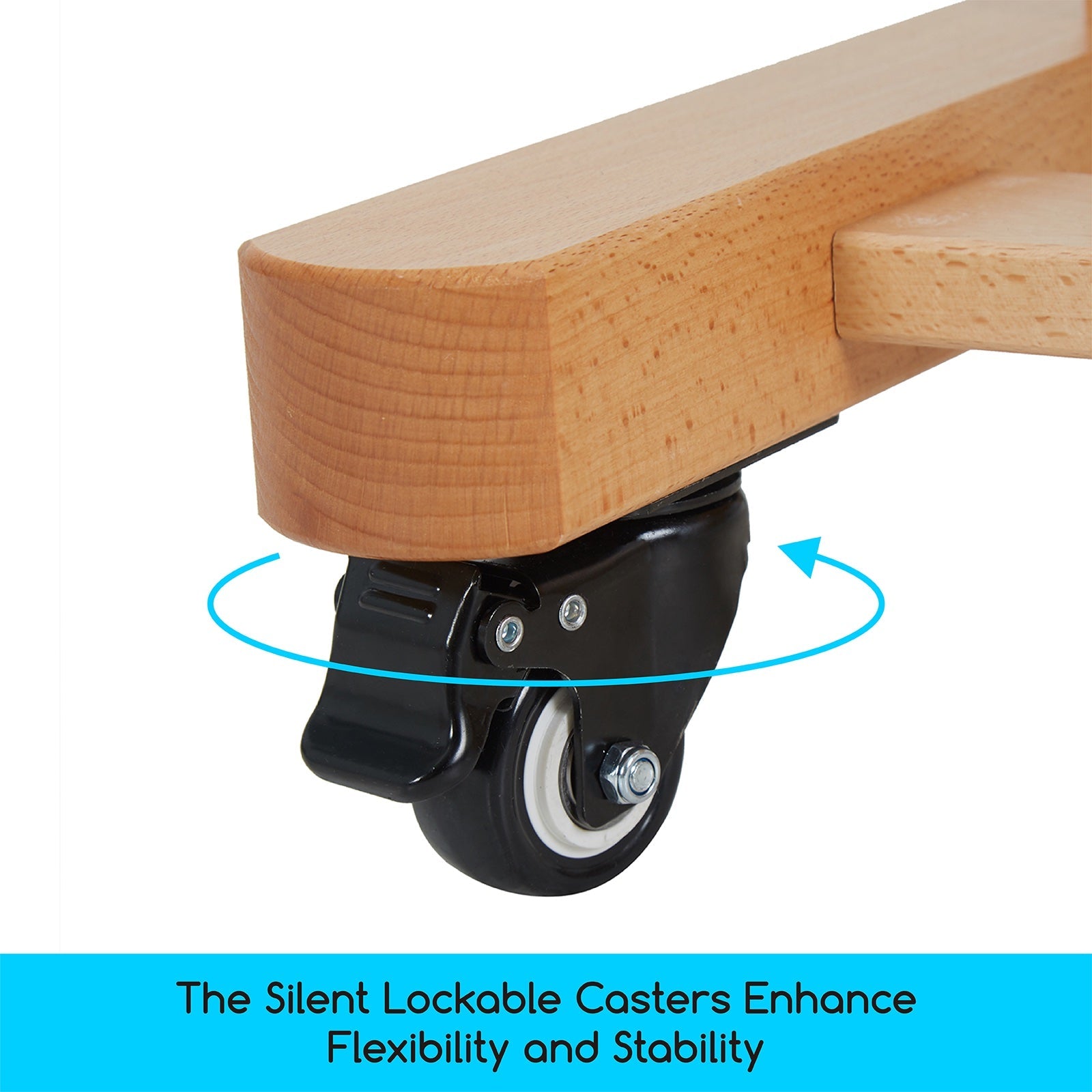 MEEDEN Deluxe Multi-Function Easel on castors with adjustable canvas tray
