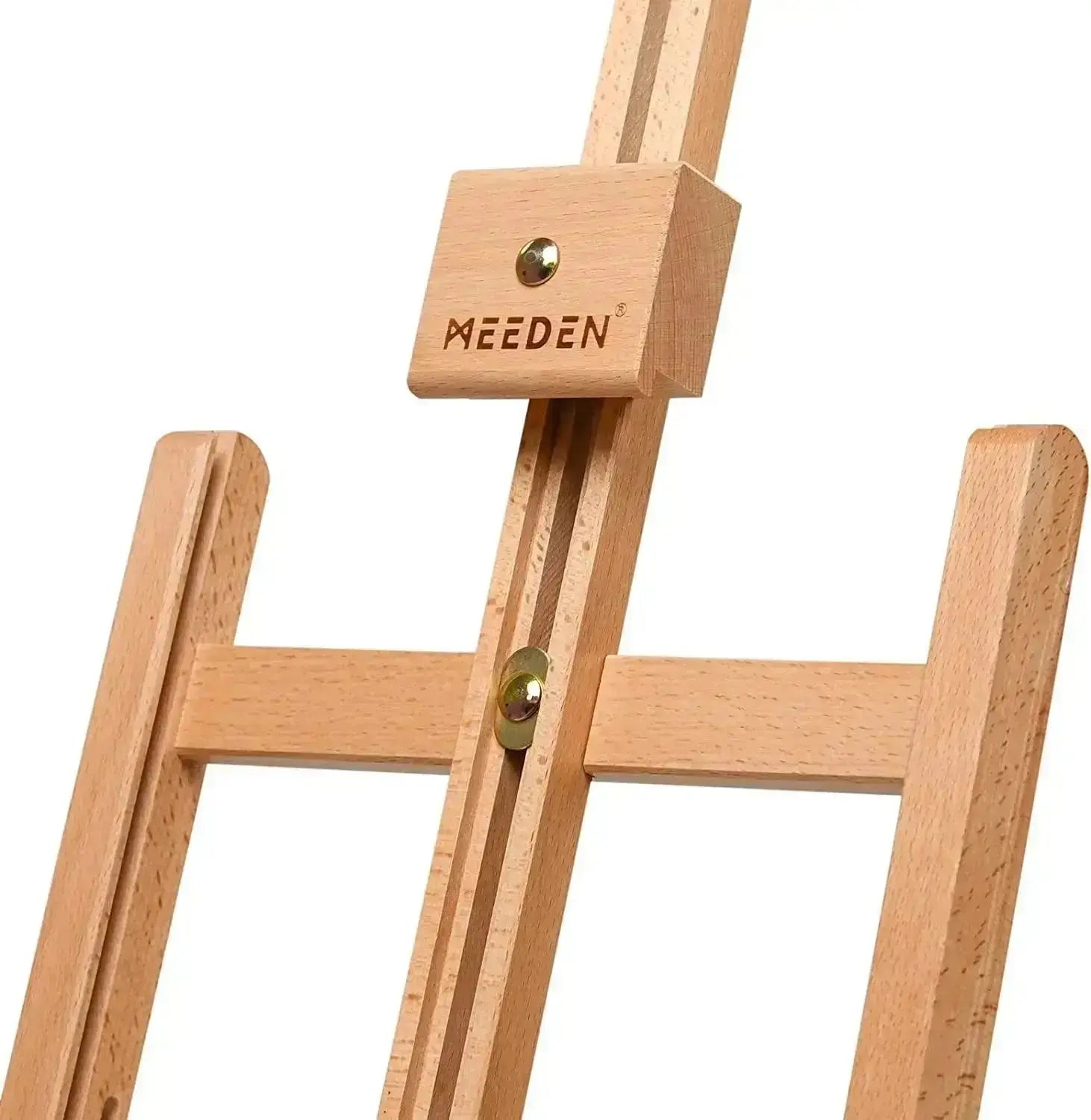 MEEDEN Large Table Easel in natural beechwood, folded flat for storage