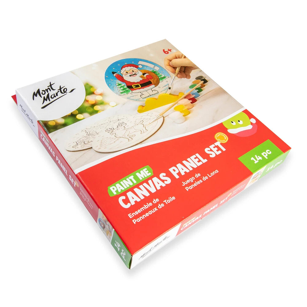 Paint Me - Canvas Panels Set - Christmas Mont Marte