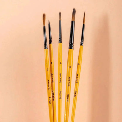 Acrylic Brushes Signature 6pc Set - Mont Marte - Glowish