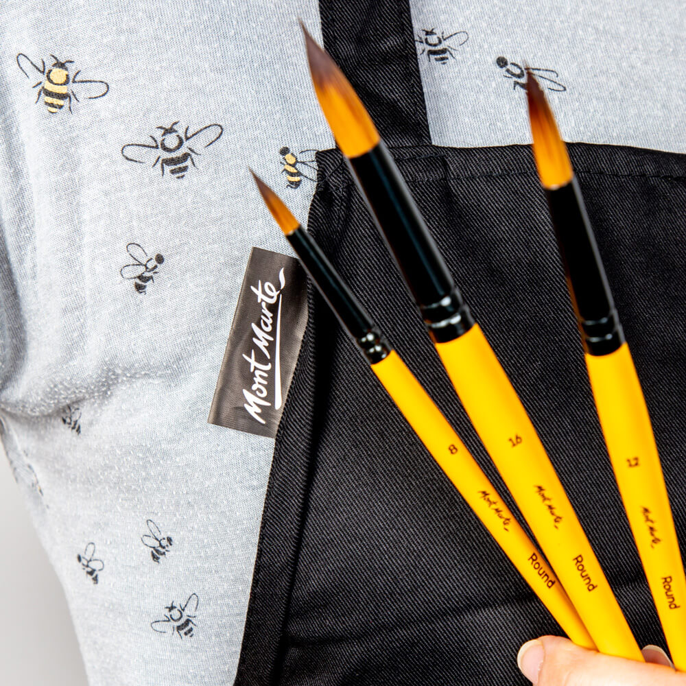 Artist Apron Black Signature - Mont Marte