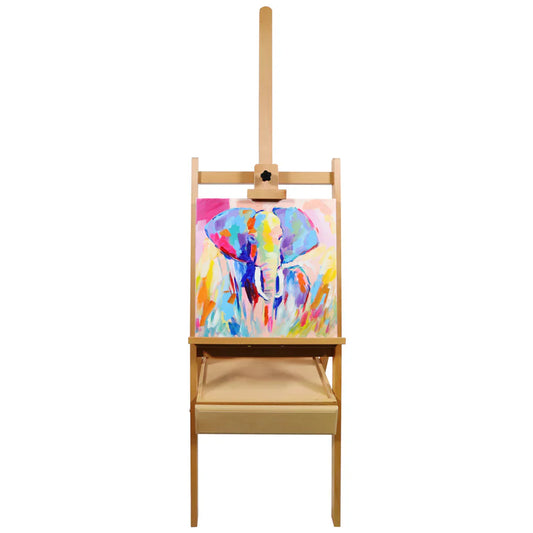 Box Floor Easel Beech Signature - Mont Marte - Glowish