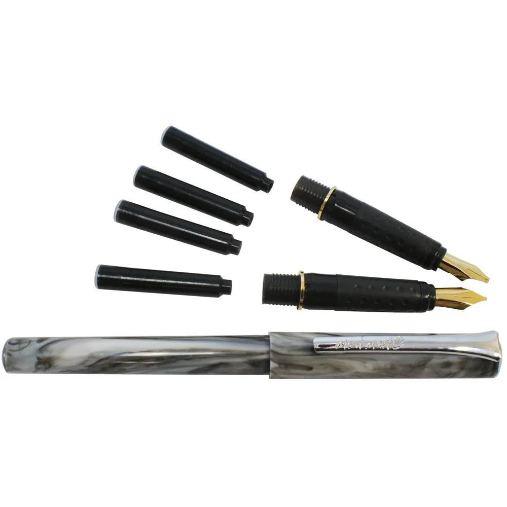 Calligraphy 2 Nib Pen Set Signature 8pc - Mont Marte - ArtSupplies.nz