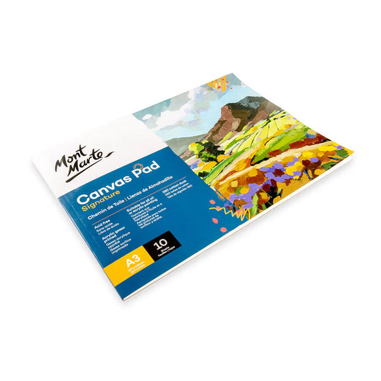 Canvas Pad Signature 10 Sheet A3 (11.7 x 16.5in) - Glowish