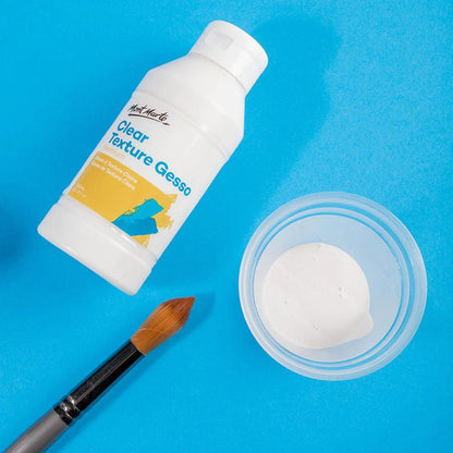 Clear Texture Gesso Premium 250ml (8.5oz) - Mont Marte - Glowish