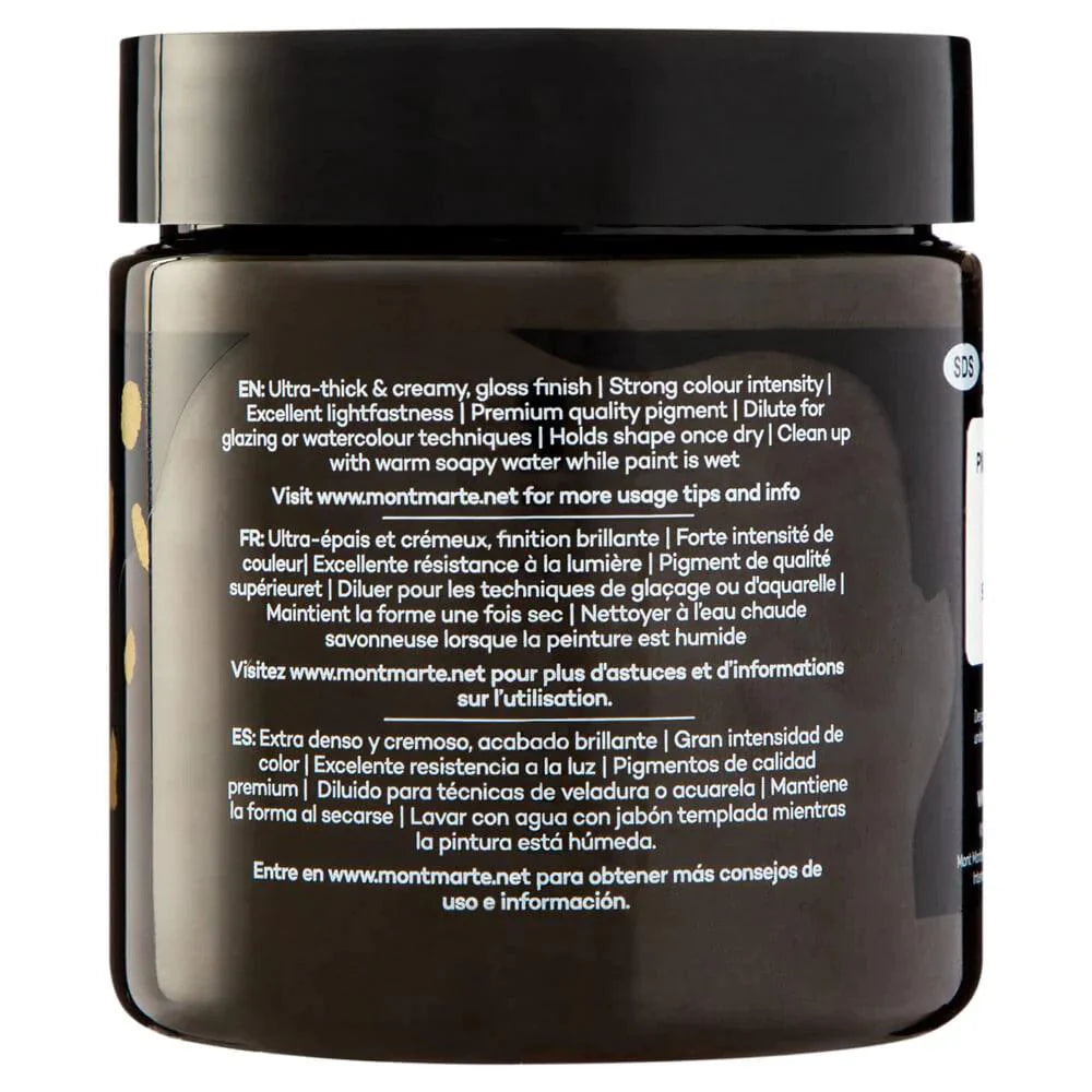 Dimension Acrylic Paint 250ml Pot - Raw Umber - Mont Marte - Glowish