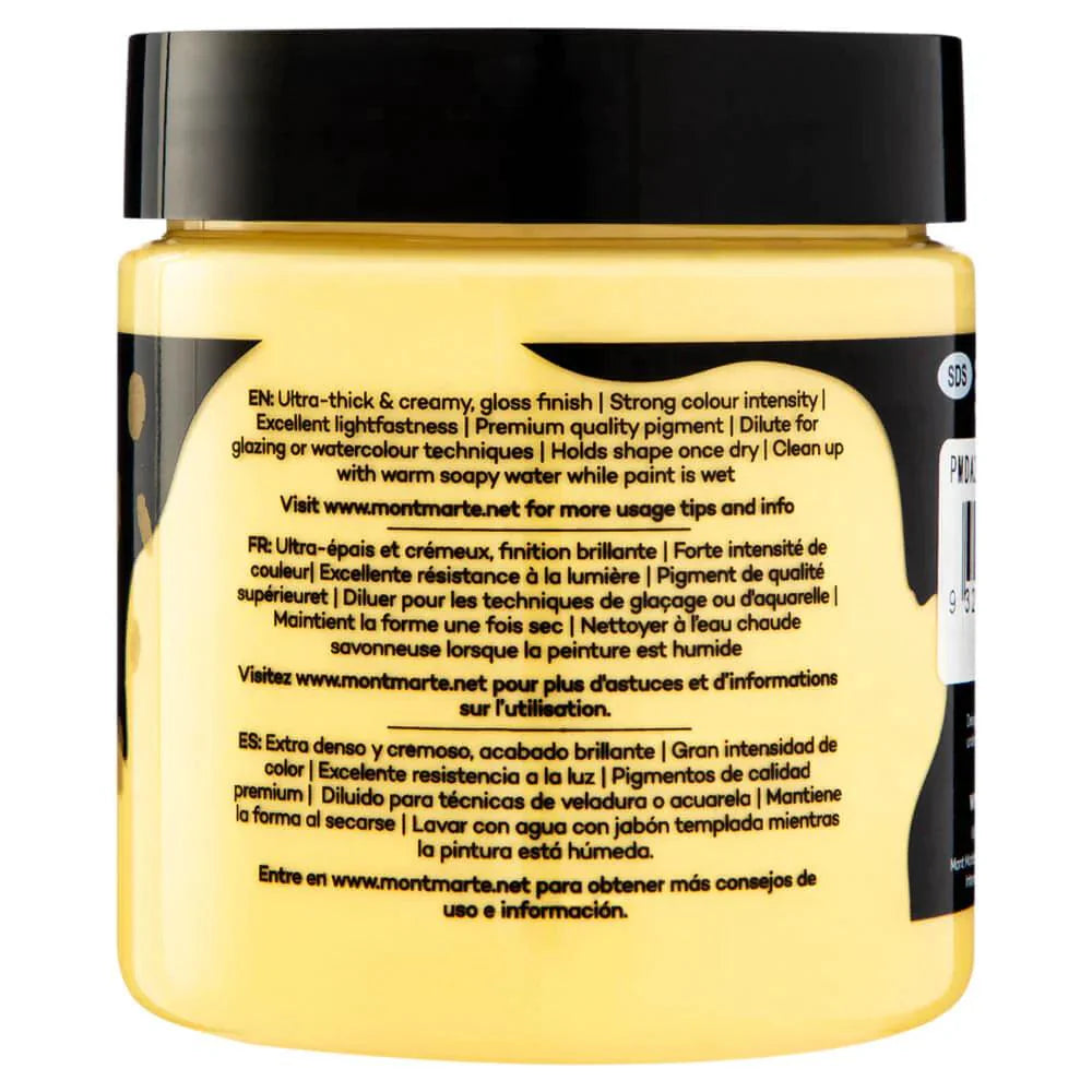 Dimension Acrylic Paint 250ml Pot - Sand - Mont Marte - Glowish