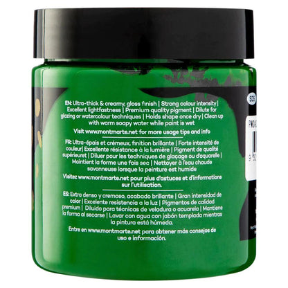 Dimension Acrylic Paint 250ml Pot - Sap Green - Mont Marte - Glowish