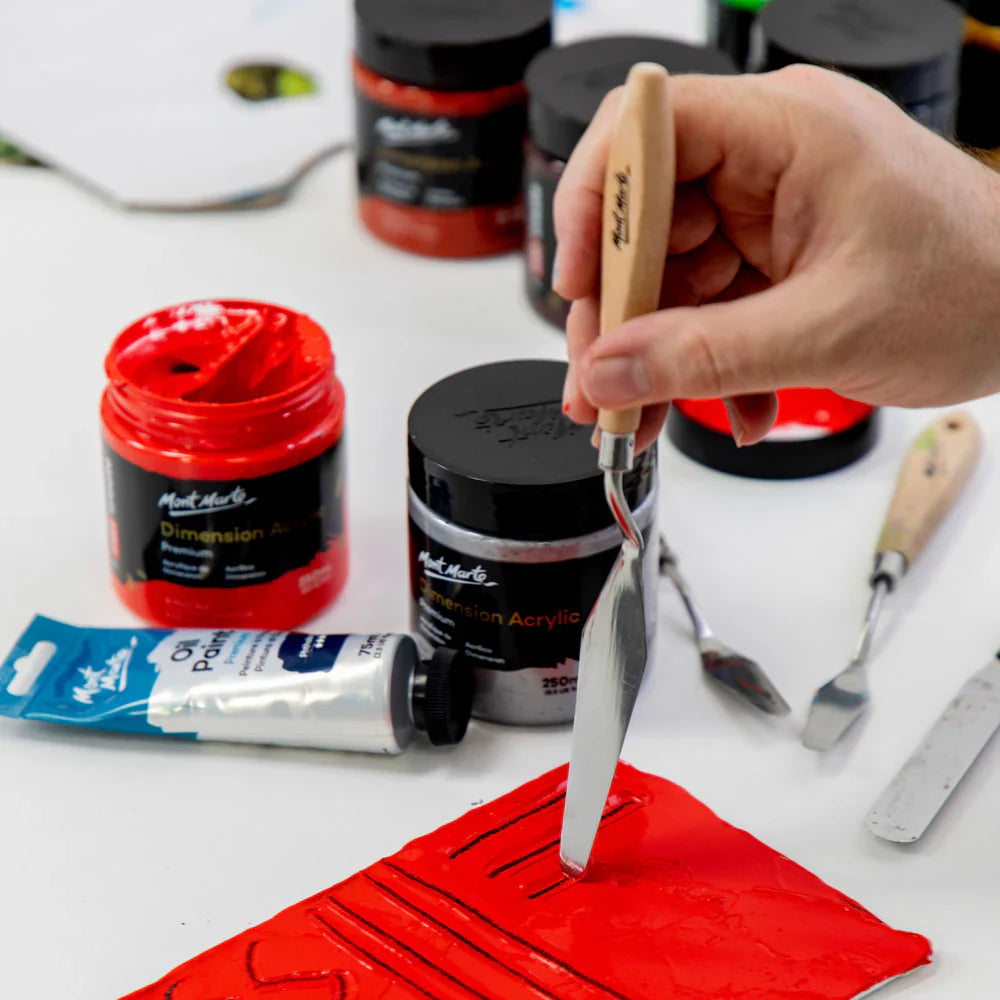 Dimension Acrylic Premium 250ml - Brilliant Red - Mont Marte - Glowish