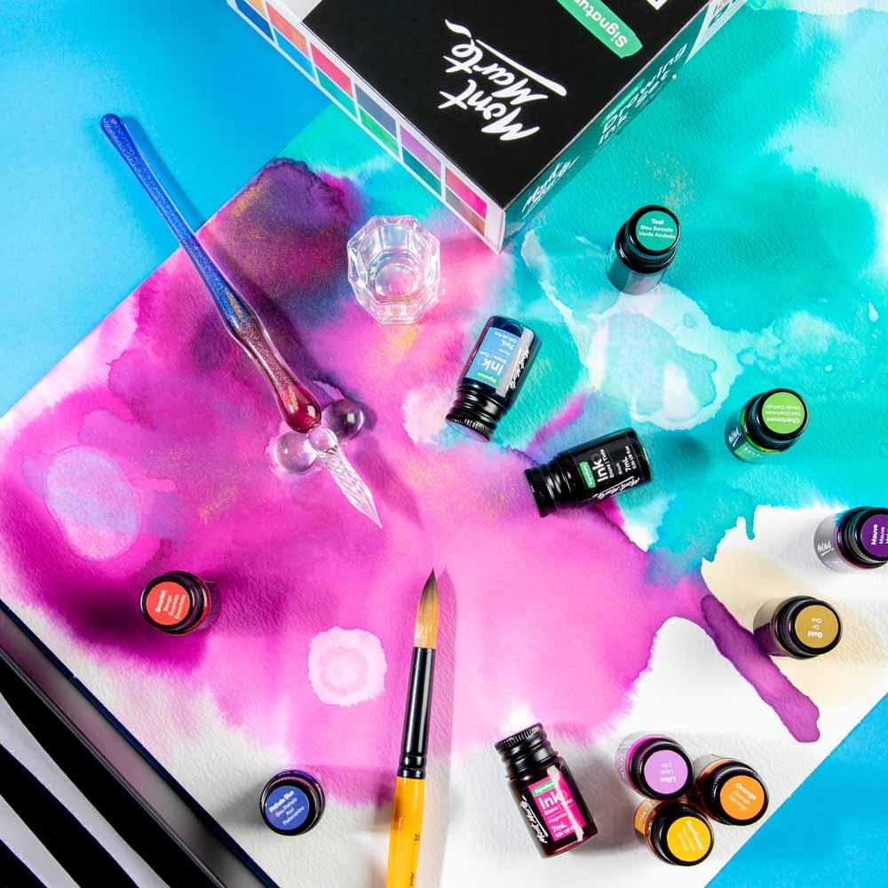 Drawing Ink Set Signature 16pc - Mont Marte - ArtSupplies.nz