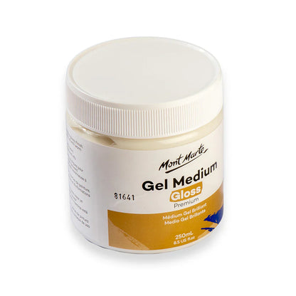 Gloss Gel Medium Premium 250ml - Mont Marte