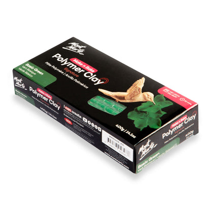 Make n Bake Polymer Clay Signature 400g - Basic Green - Mont Marte