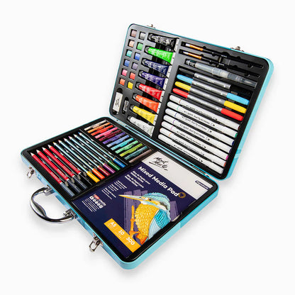 Mixed Media Art Set Signature 60pc - Mont Marte - Glowish