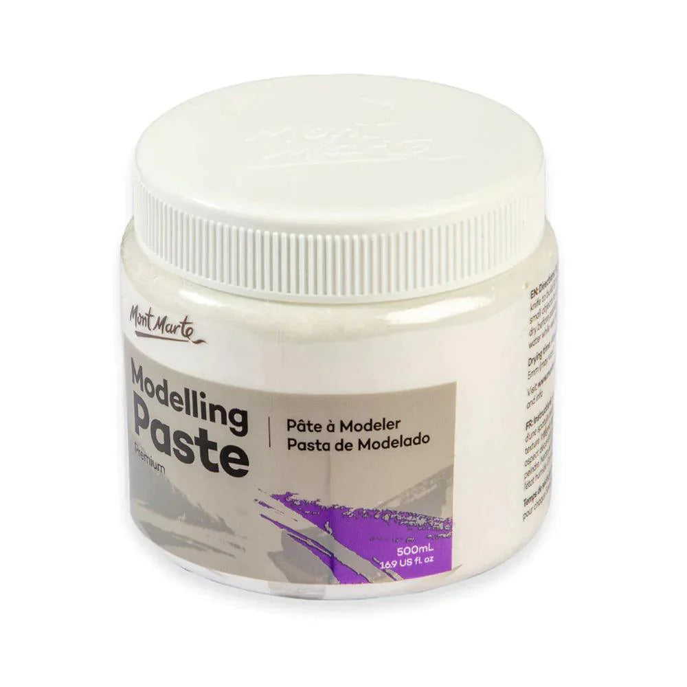Modelling Paste Premium 500ml (16.9oz) - Mont Marte - Glowish