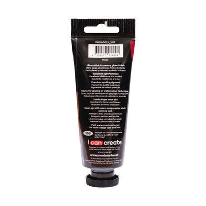 Mont Marte Dimension Acrylic Premium 75ml Tube - Magenta - Glowish