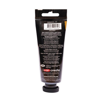 Mont Marte Dimension Acrylic Premium 75ml Tube - Raw Sienna - Glowish