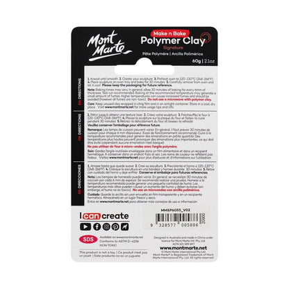 Mont Marte Make n Bake Polymer Clay Signature 60g - Beige - Glowish