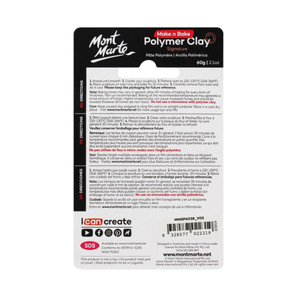 Mont Marte Make n Bake Polymer Clay Signature 60g - Lavender - Glowish