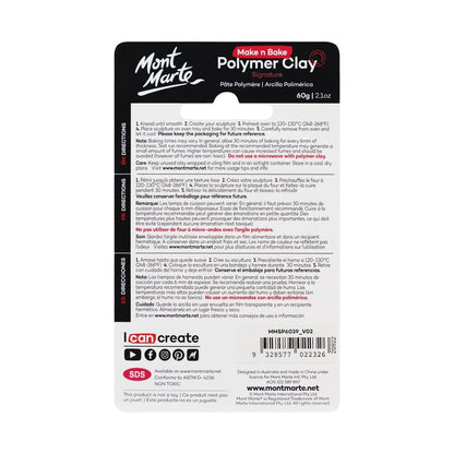 Mont Marte Make n Bake Polymer Clay Signature 60g - Violet - Glowish