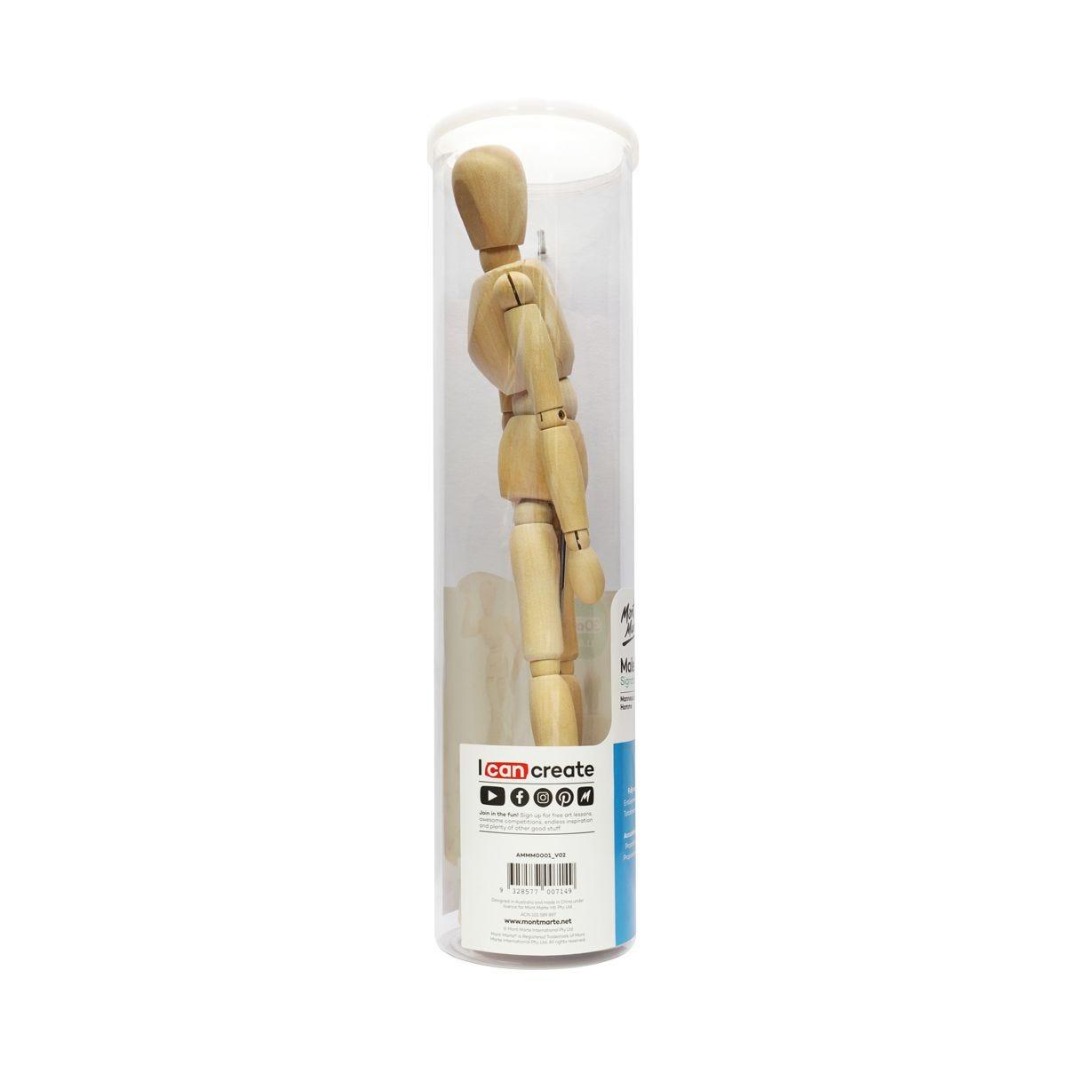 Mont Marte Male Manikin Signature 30cm (22.9in) - Glowish