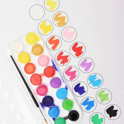 Watercolour Cake 17pc Signature Paint Set - Mont Marte - Glowish