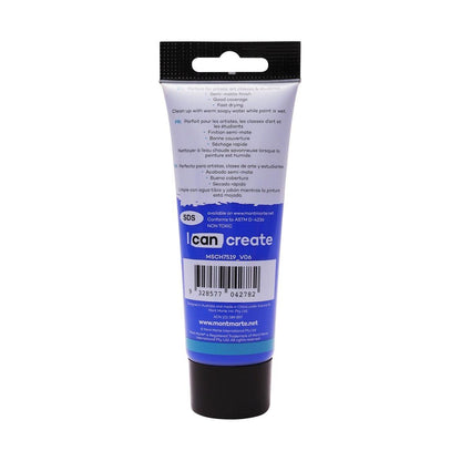 Mont Marte Studio Acrylic Paint Tube 75ml - Cobalt Blue - ArtSupplies.nz