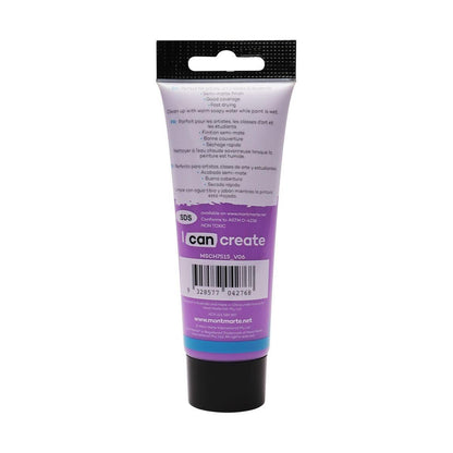 Mont Marte Studio Acrylic Paint Tube 75ml - Light Purple - ArtSupplies.nz