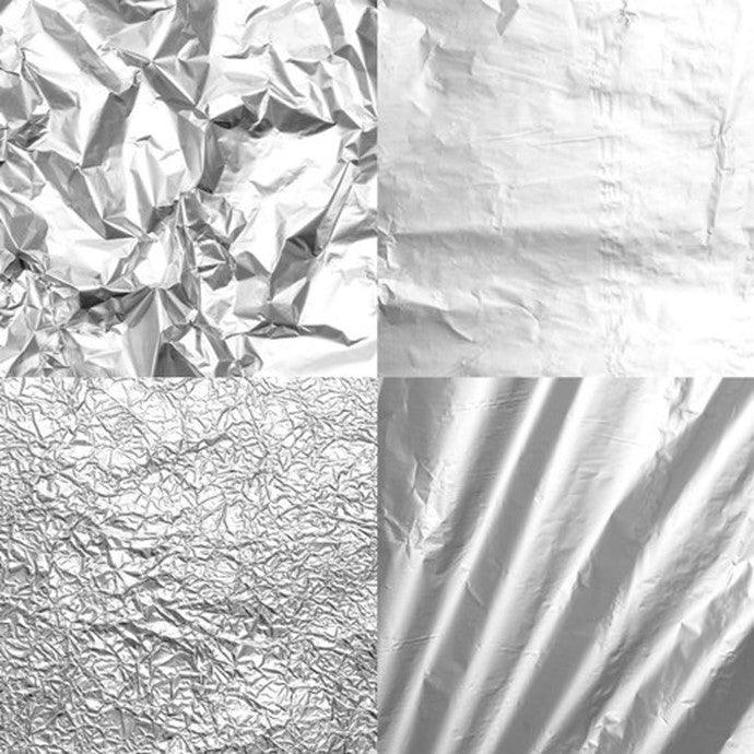 Mont Marte Imitation Silver Leaf 14x14cm 25 Sheet/Set - Glowish