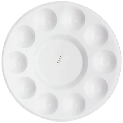 Round Plastic Palette Discovery 17cm (6.7in) - Mont Marte - Glowish