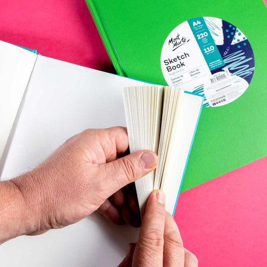 Sketch Book Signature A4 220 Pages 110gsm - Glowish