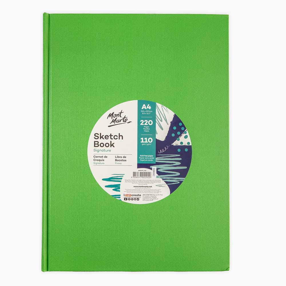 Sketch Book Signature A4 220 Pages 110gsm - Glowish