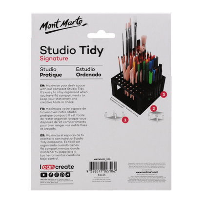 Studio Tidy Paint Brush Pencils Holder/Organizer Table Organizer Art - Glowish