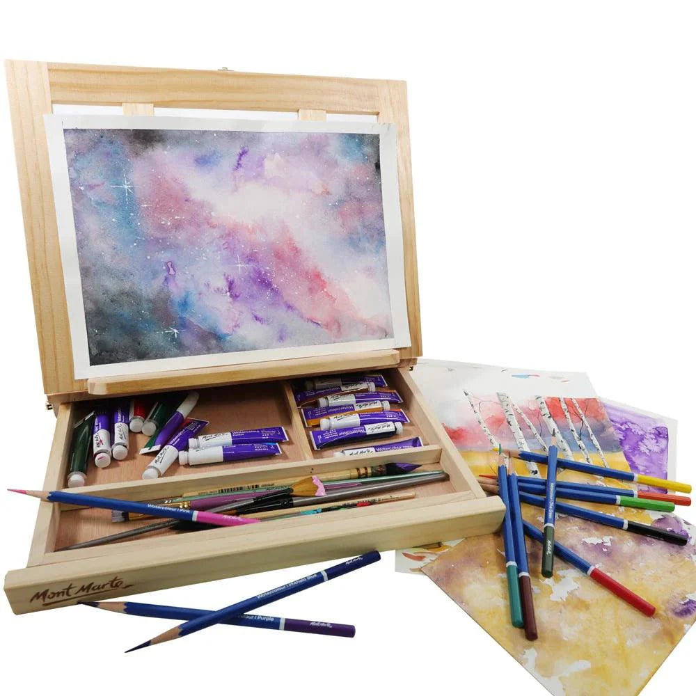 Table Easel with Drawer Signature - Mont Marte - Glowish