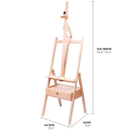 Tilting Box Signature Floor Easel - Mont Marte - Glowish