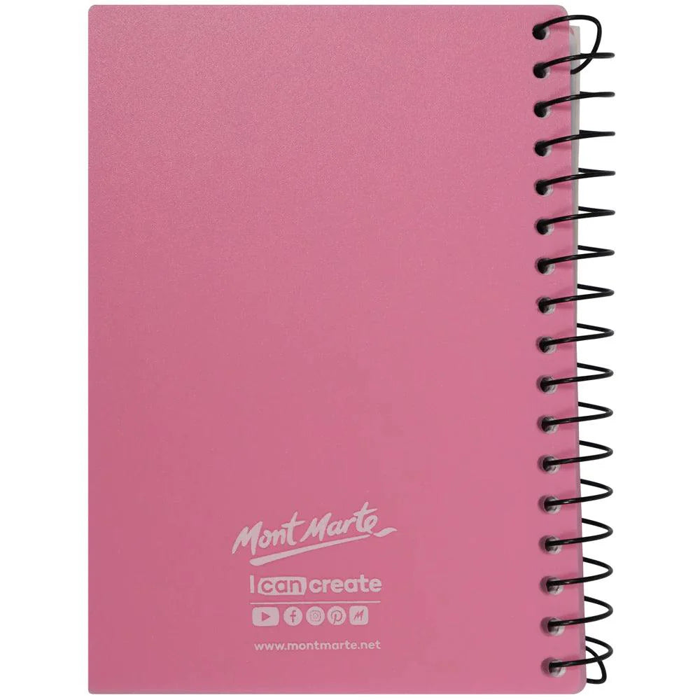 Visual Art Diary Signature A6 120 Pages 110gsm - Mont Marte - Glowish