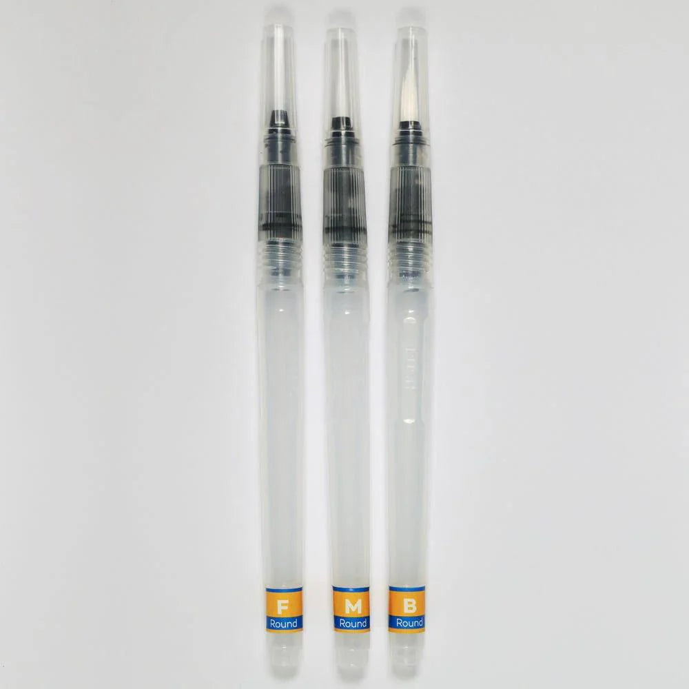 Water Brush Set Signature 3pc - Mont Marte - ArtSupplies.nz