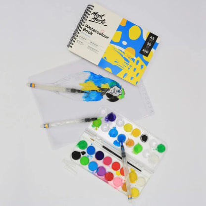 Water Brush Set Signature 3pc - Mont Marte - ArtSupplies.nz
